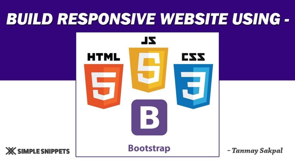 Build responsive website using HTML, CSS, JS, and Bootstrap – SynapsWeb.org